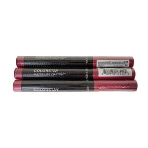 3X REVLON ColorStay Matte Lite Crayon Lipstick 006 Lift Off